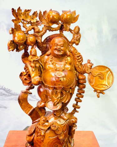 tượng gỗ phong thủy