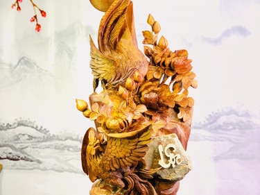 tượng gỗ phong thủy