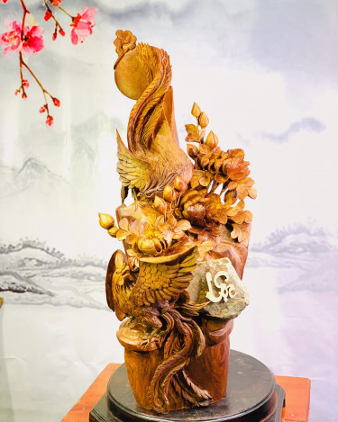 tượng gỗ phong thủy