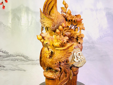 tượng gỗ phong thủy