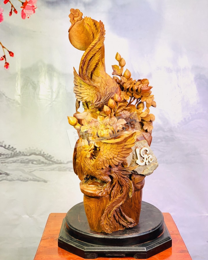 tượng gỗ phong thủy