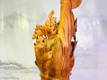tượng gỗ phong thủy