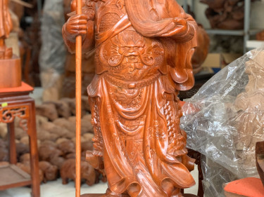 tượng gỗ phong thủy