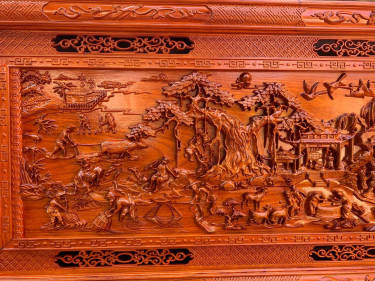 tranh gỗ phong thủy