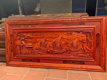 tranh gỗ phong thủy