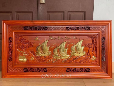 tranh gỗ phong thủy