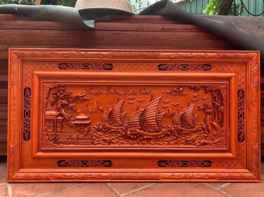 tranh gỗ phong thủy