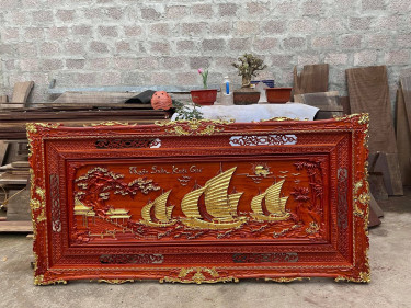 tranh gỗ phong thủy