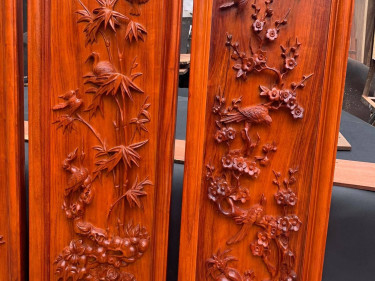 tranh gỗ phong thủy