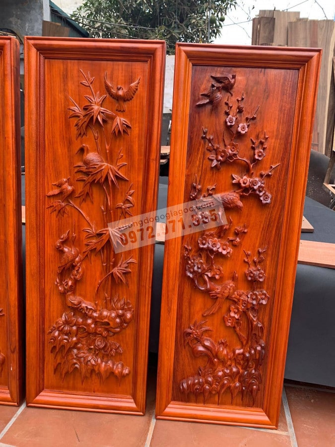 tranh gỗ phong thủy