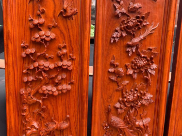 tranh gỗ phong thủy