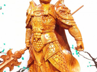 tượng gỗ phong thủy