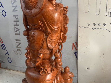 tượng gỗ phong thủy