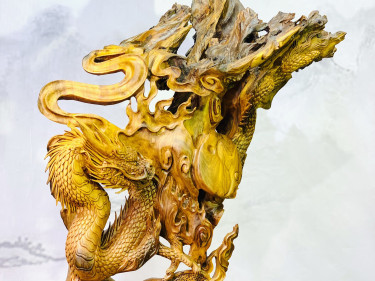 tượng gỗ phong thủy