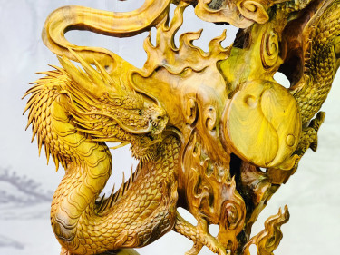 tượng gỗ phong thủy