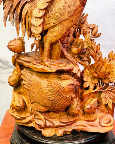 tượng gỗ phong thủy