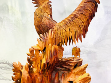 tượng gỗ phong thủy