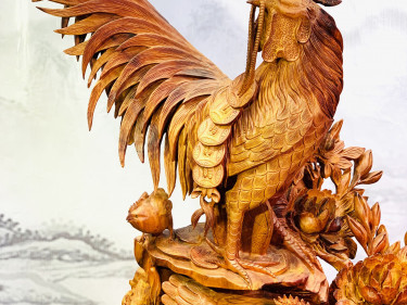 tượng gỗ phong thủy