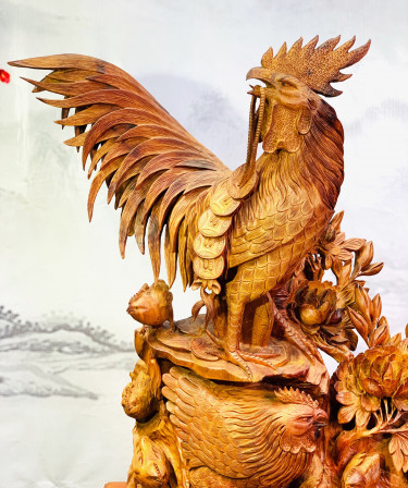 tượng gỗ phong thủy