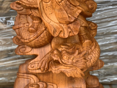 tượng gỗ phong thủy