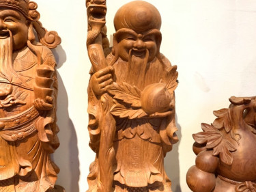 tượng gỗ phong thủy