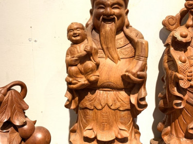 tượng gỗ phong thủy