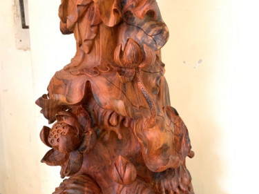 tượng gỗ phong thủy
