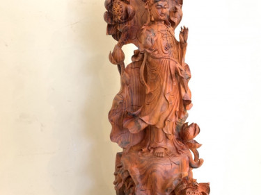 tượng gỗ phong thủy