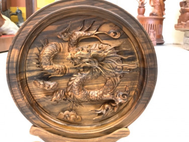 tượng gỗ phong thủy