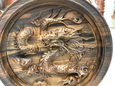 tượng gỗ phong thủy