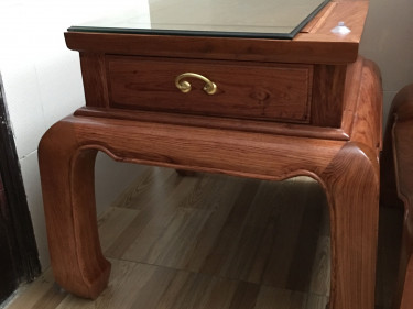 Đôn Kẹp ghế bàn ghế âu á chương voi gỗ hương