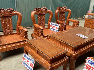 Ghế đơn đục trạm tinh xảo