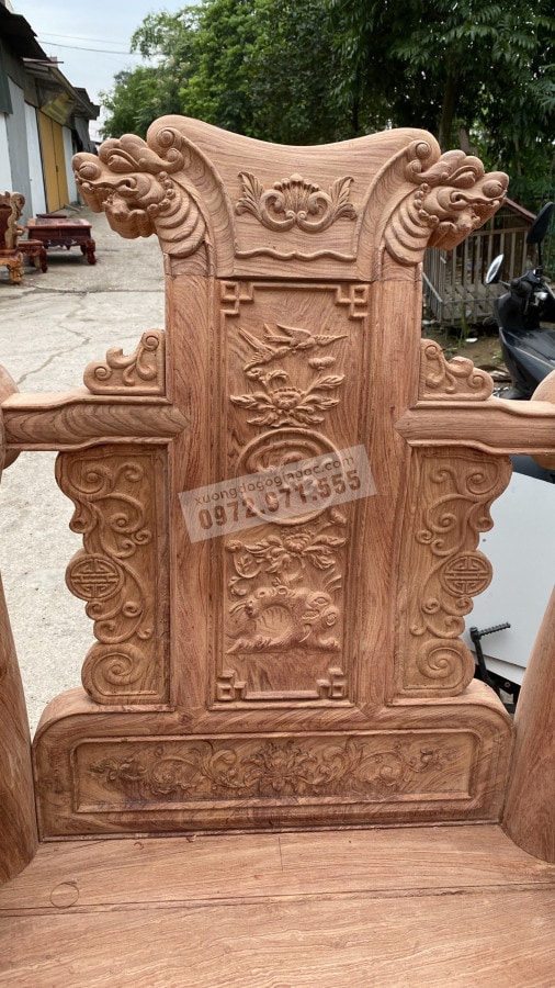 Vách ghế đục Cây Sinh chữ