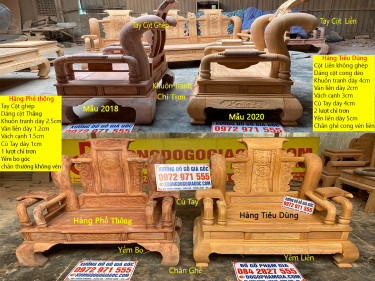 Sự khác biệt bàn ghế tần thủy hoàng