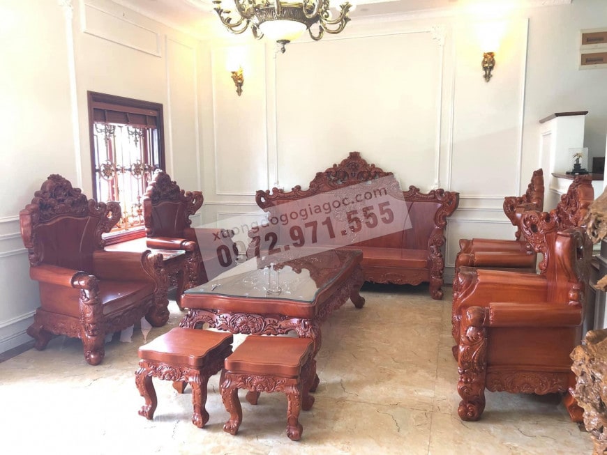 bàn ghế hoàng gia V10