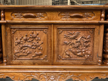 2 ngăn lớn để đồ