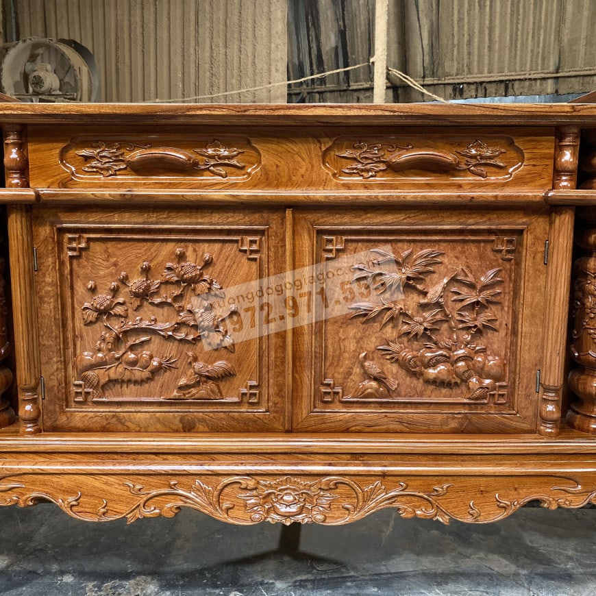 2 ngăn lớn để đồ