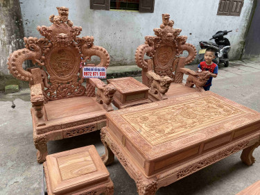 Ghế đơn đục nghê đỉnh