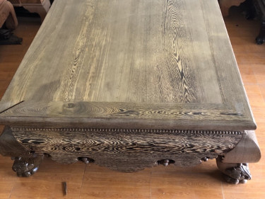 Sập ngồi gỗ mun