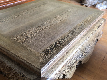 Sập ngồi gỗ mun