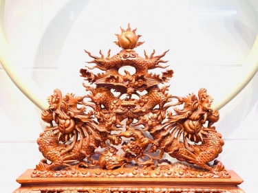 tượng gỗ phong thủy