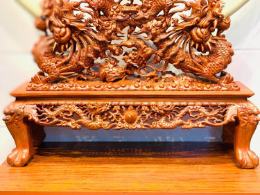 tượng gỗ phong thủy