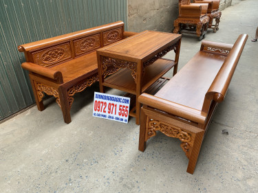 trường kỷ gỗ gụ