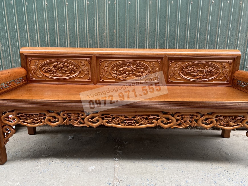 trường kỷ gỗ gụ