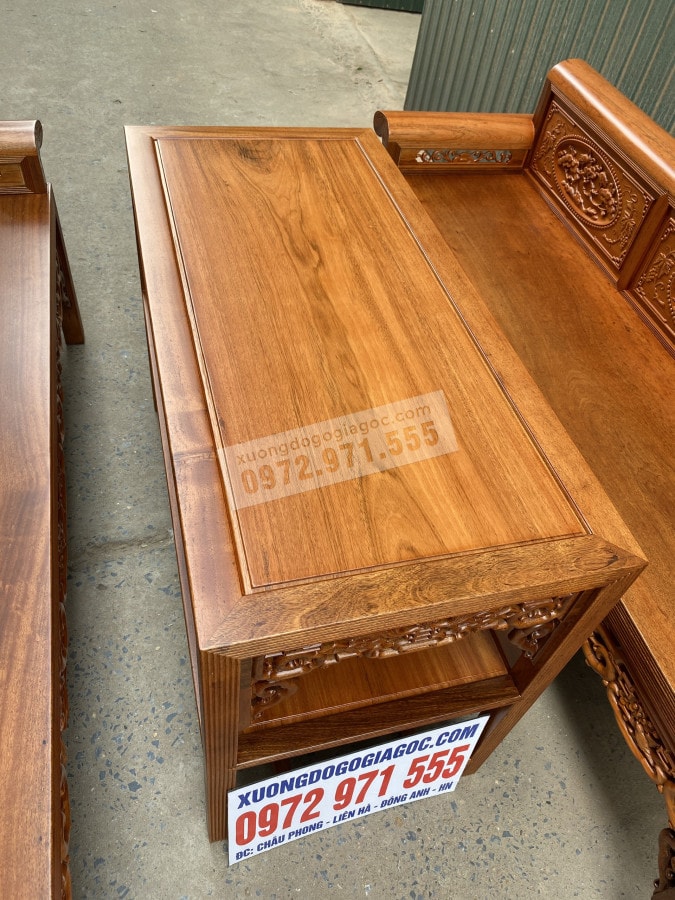 trường kỷ gỗ gụ