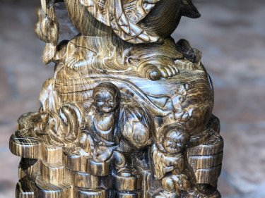 tượng gỗ phong thủy