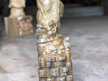 tượng gỗ phong thủy