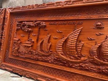 tranh gỗ phong thủy