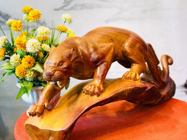 tượng gỗ phong thủy