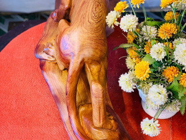 tượng gỗ phong thủy